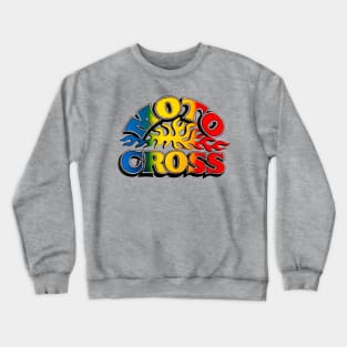 Moto Cross Crewneck Sweatshirt